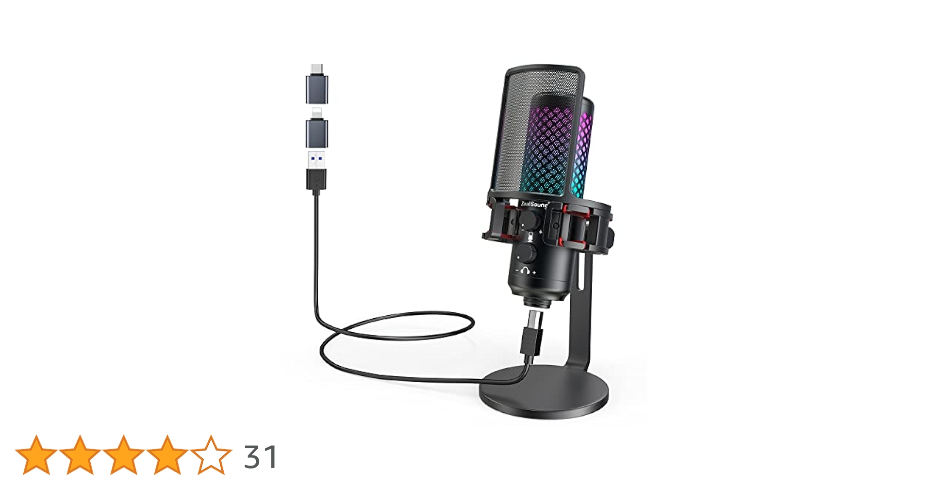 ジール　サウンド　マイク Amazon.co.jp: Zealsound USB ゲーミングマイク *Phoneマイク